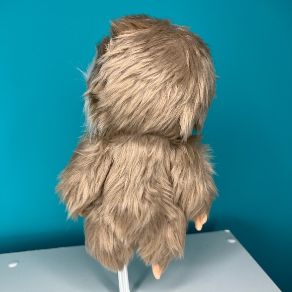 Sloth Plush Stuffed Animal Posable Baby Big Eyes Cute Toy 8” - Picture 6 of 7